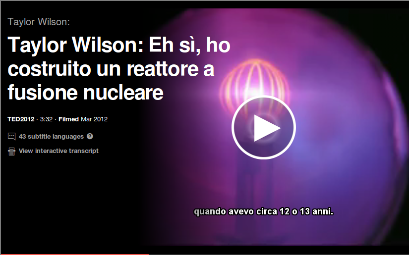 Taylor Wilson o come costruire un reattore nucleare nel garage