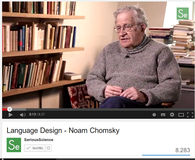 Language Design - Noam Chomsky 